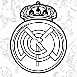 Real Madridin Logo Varittamissivu 10236-8410