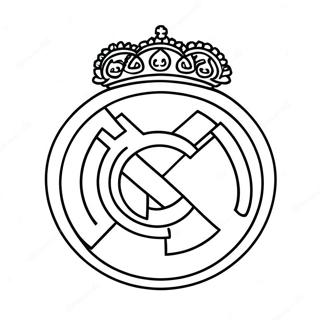 Real Madridin Logo Varittamissivu 10236-8411