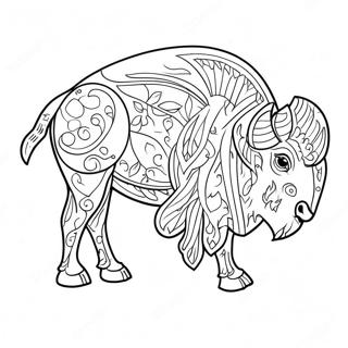 Buffalo Billsin Logo Varittamissivu 1041-831