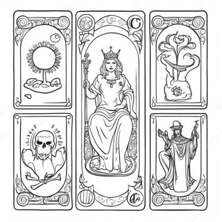 Mystiset Tarot Kortit Varityssivu 10788-8847