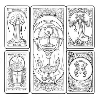 Mystiset Tarot Kortit Varityssivu 10788-8848