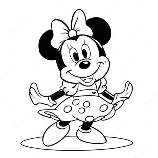 Minnie Hiiri Värityskuvat