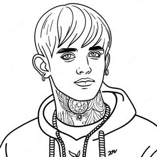 Lil Peep Värityskuvat