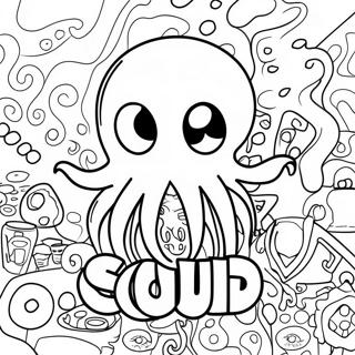 Squid Game Logo Varityssivu 11917-9756