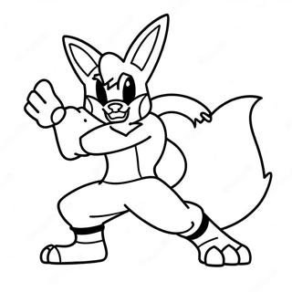 Lucario Taisteluasennossa Varityskuva 12368-10117