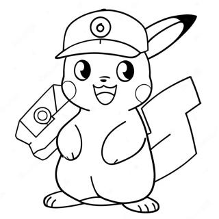 Ash Pikachun Kanssa Varityssivu 12638-10517