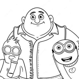 Gru Minionien Kanssa Varittamissivu 12948-10764