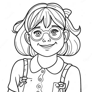 Junie B Jones Varittamissivu 13227-10982