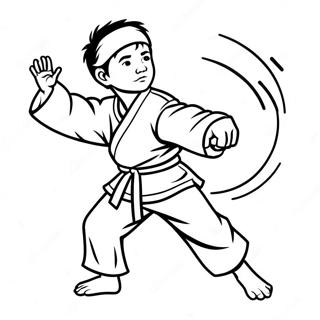 Karate Kid Toiminnassa Varityskuva 14069-11659