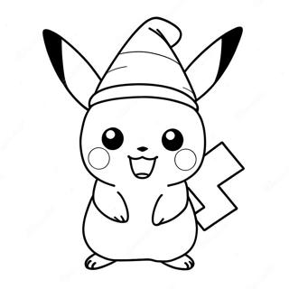 Pikachu Jouluhatussa Varityssivu 14139-11714