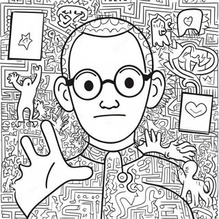 Keith Haring Varittamissivu 14749-12190