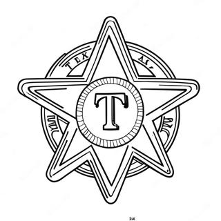 Texas Rangersin Logo Varityssivu 15620-13215