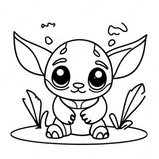 Stitch Ja Baby Yoda Varityssivu 15660-13246