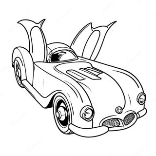 Klassinen Batmobile Toiminnassa Varityssivu 15671-13260