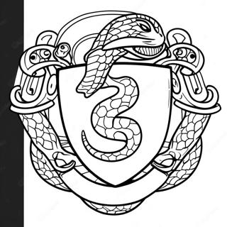 Slytherin Kaarme Embleemi Varitettava Sivupohja 16072-13570