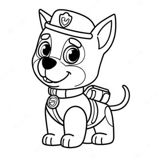 Zuma Paw Patrol Värityskuvat