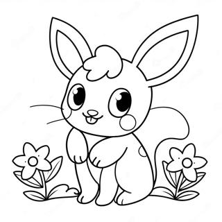 Sopo Sylveon Kukkien Kanssa Varityssivu 17636-14793