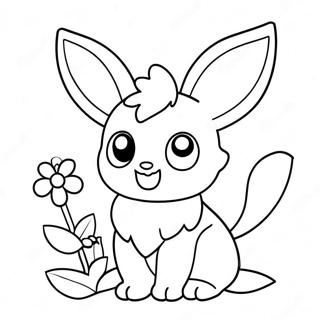 Sopo Sylveon Kukkien Kanssa Varityssivu 17636-14795