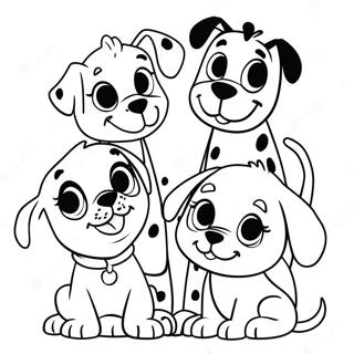 Puppy Pals 101 Dalmatialaisista Varityssivu 18116-15179