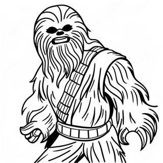 Chewbacca Taisteluasennossa Varityssivu 19189-16041