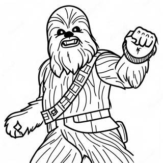 Chewbacca Taisteluasennossa Varityssivu 19189-16042