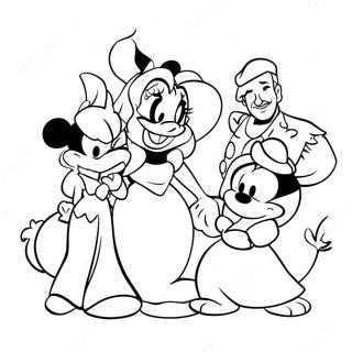 Varikkaat Disney Hahmot Varityskuva 19569-18308