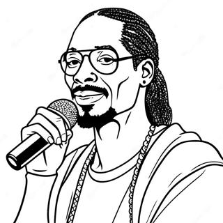 Snoop Dogg Mikrofonin Kanssa Varittamissivu 19629-18353