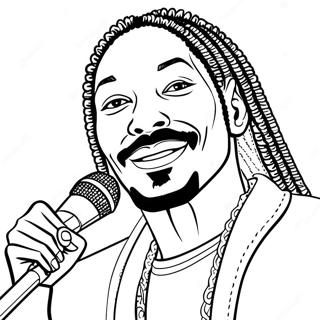 Snoop Dogg Mikrofonin Kanssa Varittamissivu 19629-18355