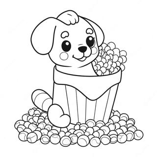 Puppycorn Värityskuvat