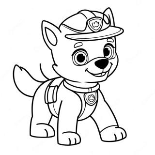 Rocky Paw Patrol Toiminnassa Varityssivu 20783-19241