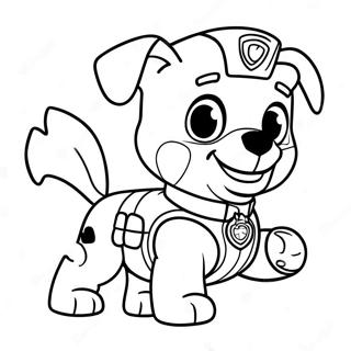 Rocky Paw Patrol Toiminnassa Varityssivu 20783-19244