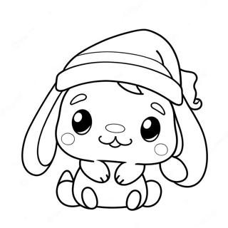 Cinnamoroll Jouluhattu Paassa Varittamissivu 20963-19388