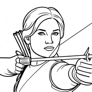 Katniss Everdeen Toiminnassa Varityssivu 21563-19863