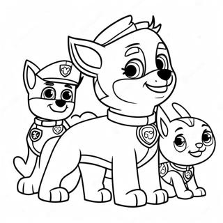 Paw Patrol Paasiaisvarityssivu 21872-20252