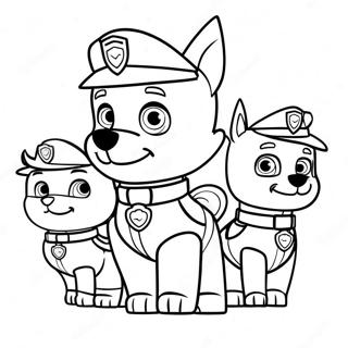 Viehattavat Paw Patrol Hahmot Paasiaisvarityssivulla 21873-20255