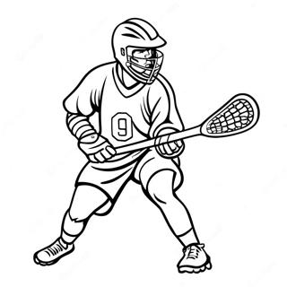 Lacrosse Pelaaja Toiminnassa Varityssivu 22464-20719