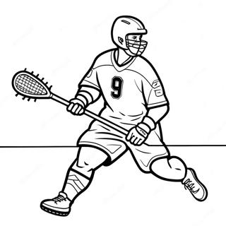 Lacrosse Pelaaja Toiminnassa Varityssivu 22464-20720