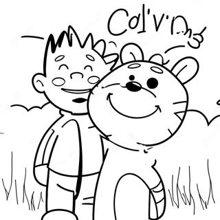 Calvin Ja Hobbes Varityssivu 22653-20867