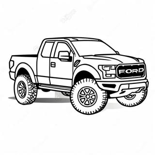 Ford Raptor Värityskuvat