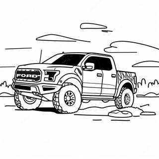 Ford Raptor Maastoauto Varityssivua 23003-21139