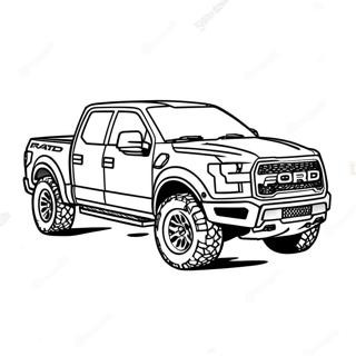 Ford Raptor Maastoauto Varityssivua 23003-21140