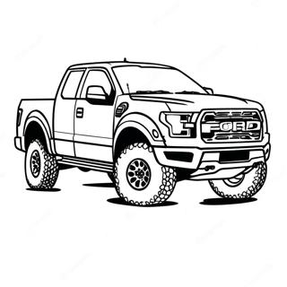 Ford Raptor Toiminnassa Varityssivua 23004-21144