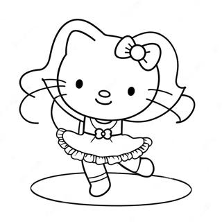 Sopo Hello Kitty Ballerina Tanssivarityssivu 23294-21373