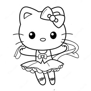 Sopo Hello Kitty Ballerina Tanssivarityssivu 23294-21375