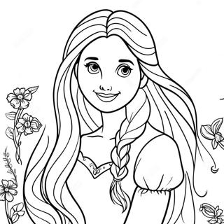 Rapunzel Ja Flynn Värityssivut
