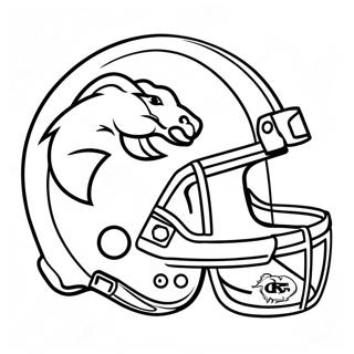 Broncos Logo Varittamissivu 23463-21680