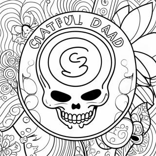 Grateful Dead Logo Varittamissivu 23513-21548