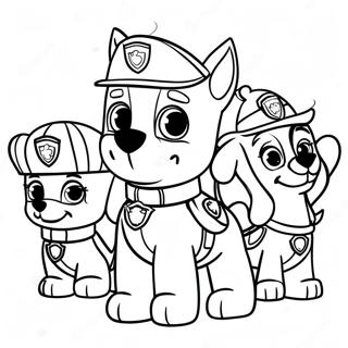 Suloiset Paw Patrol Hahmot Kiitospaivana Varityssivu 23554-21753