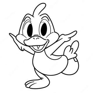 Daffy Duck Hassussa Asennossa Varityssivu 23814-21961