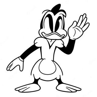 Daffy Duck Hassussa Asennossa Varityssivu 23814-21962